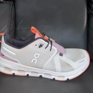 On Running Kids Sneakers - White and Orange